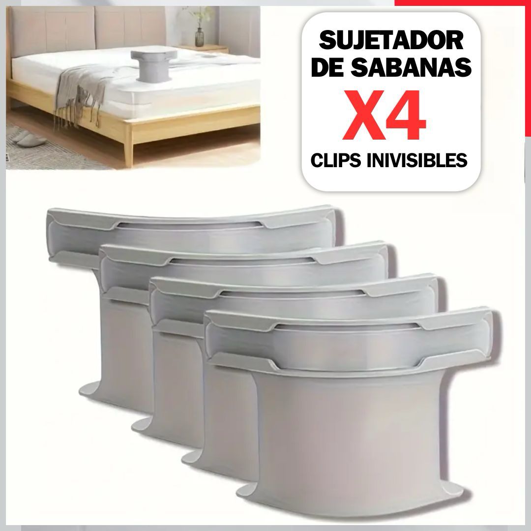SUJETADOR DE SABANAS Set x 4 Drops